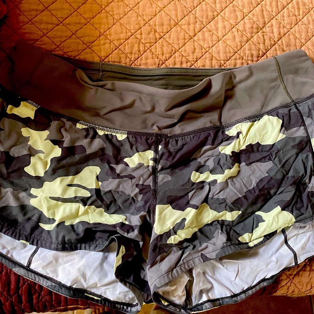 Lululemon run speed shorts